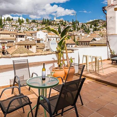 Cosy Loft With Amazing Terrace & Spectacular Views Apartman Granada Kültér fotó