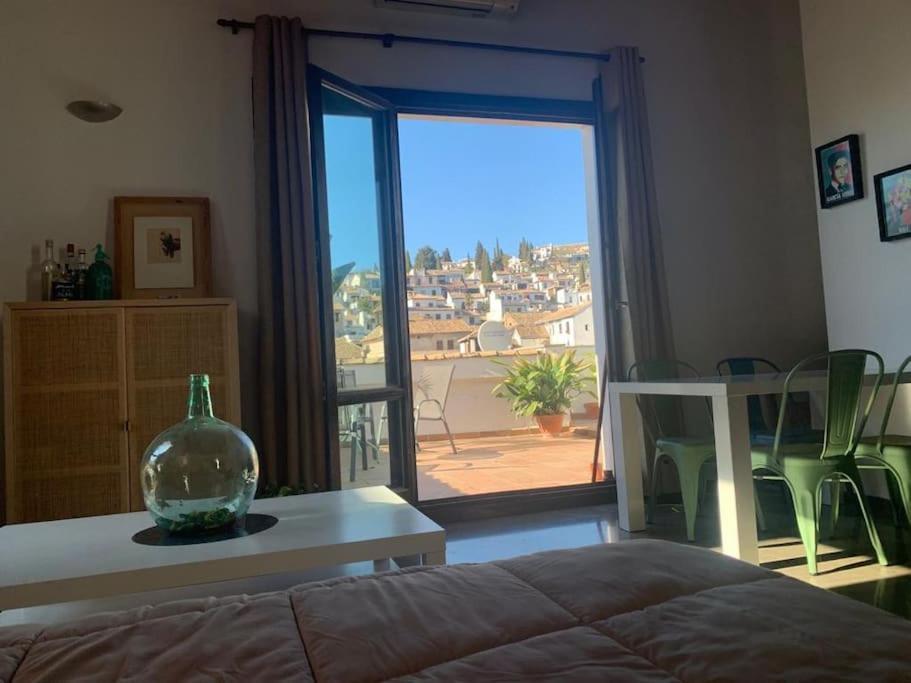 Cosy Loft With Amazing Terrace & Spectacular Views Apartman Granada Kültér fotó